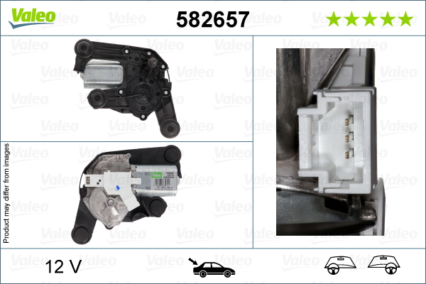 Motor stergator 582657 VALEO